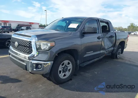 2018 Toyota Tundra Sr5 4.6L V8 из США, поврежденный, VIN 5TFDM5F15JX075627